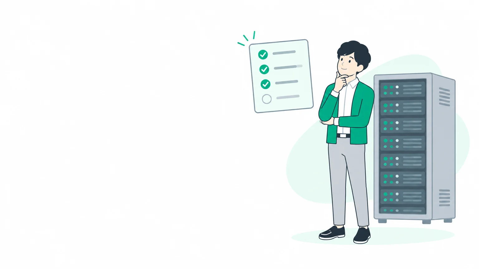 インフラエンジニアへの適性を考えている人のイメージ
